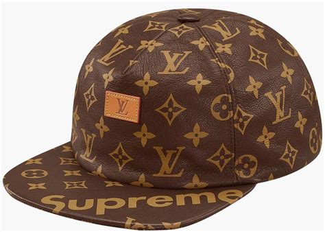 supreme louis vuitton hat|louis vuitton x supreme cartera.